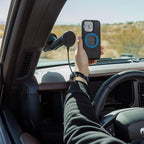 Quad Lock Heavy Duty Suction Car Phone Mount with MAG Phone Case and MAG Wireless Charging Head for iPhone 11 Pro Max
