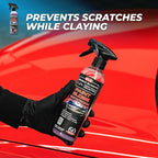 The Rag Company - Clay Bar Starter Kit - Surface Prep Kit for Cars, Trucks, SUVS & More - Includes 2 Premium Clay Bars, Clay Lube, Microfiber Towels - 6 Piece Kit