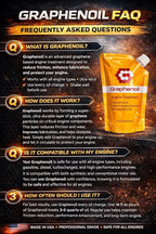 Graphene Engine Treatment – Friction Modifier, Wear Protection, Heat Reduction – High Performance Lubrication (16 oz)