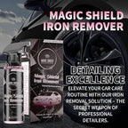Magic Shield Iron Remover Spray for Cars 68oz – pH-Neutral Iron and Fallout Remover for Car, Motorcycle, RV & Boat | 5-Minute Reaction, Effective on Wheels & Paint | All-In-One Solution