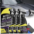 Matte Vinyl Wrap Protection Spray - Matte & Vinyl Wrap Protection Spray,Matte Finish Detailer for Cars, Cleaning and Maintenance, Coating Care