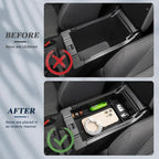 BIBIBO for 2024-2026 Subaru Crosstrek Center Console Organizer 2023 2024+ Subaru Crosstrek& 2024+ Subaru Impreza Console Tray 2023 Crosstrek Insert Glove Pallet Organizer Crosstrek/Impreza Coin Box
