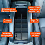 Vehicle OCD - Center Console Organizer for Toyota Highlander (2014-2019) - Made in USA - SLX109