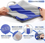 10 Set Compression Packing Cubes for Travel Essentials,Compressible Expandable Packing Cubes for Suitcase,OlarHike Luggage Organizer Bags for Travel,Handy Helper for Organizing Clothes(Klein Blue)