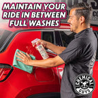 Chemical Guys CWS_402_16FG 10-Piece Arsenal Builder Car Wash Kit, Foam Gun, Bucket (3) 16 oz Car Care Cleaning Chemicals (Works w/Garden Hose) with Mr. Pink Foaming Car Wash Soap, 16 oz