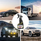 Iron Stain Cleaner, 120ml Professional Car Scratch Remover, Rust Protection Iron Dissolver, Rapid Removal of Surfaces Contaminants, for All Vehicle Paint Headlights Wheel Engine Chrome