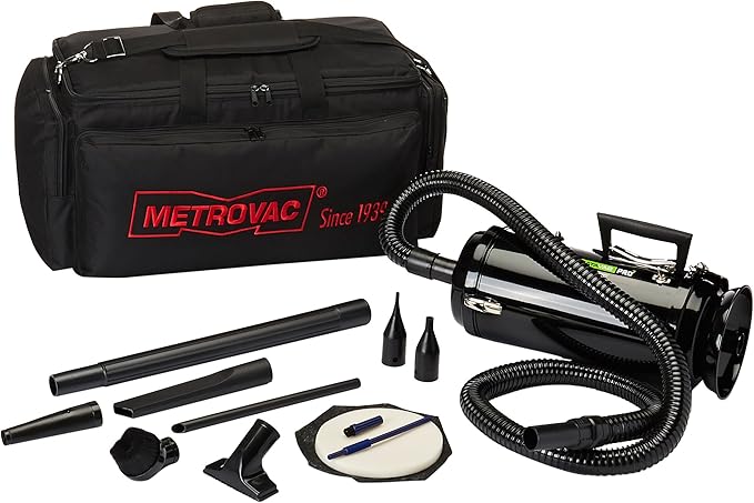 Metro Vacuum MDV3TCA DataVac/3 Pro Series 1.7-HP, 2-Speed Motor Toner Vac with Carrying Case