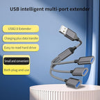 USB Splitter Y Cable USB Male to 3 Female USB 2.0 Converter Multi USB Port Expander Hub Multiport Split Adapter
