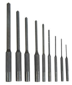 Wheeler Master Roll Pin Punch Set with Dual Sided Hammer, Roll Pin Punches and Starters, Storage Case for Gunsmithing, silver