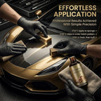 Car Ceramic Coating Agent,High Gloss Shine & Hydrophobic Water Beading for Car Paint – Easy DIY Auto Exterior Protection (1 set)