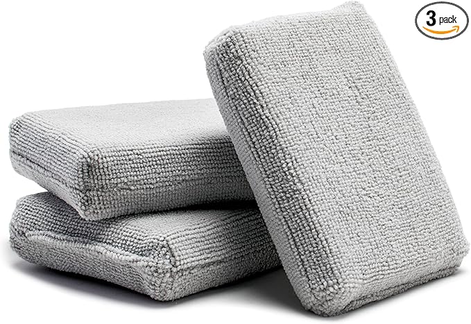 Griot's Garage 55498 Microfiber Applicator Pads (Set of 3)