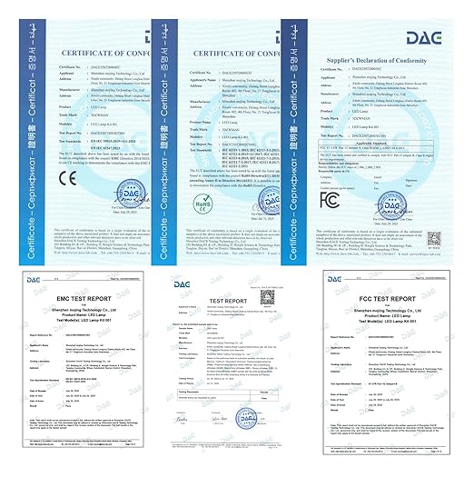 6PCS LED Lamp Kit 001 for Bambu Lab H2S/P2S/P1P/A1 Makerworld 3D Prints | 5V USB Powered, 3000K Warm White, Power-Off Color Storage, Adjustable Brightness & Color, DIY Hardware Spare Parts