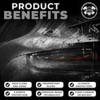 16oz Graphene Foam Ceramic Car Wash Shampoo | Onyx Foam Wash for Cars, Trucks & SUVs | Safe on Paint, Trim & Glass | Long-Lasting Hydrophobic Protection