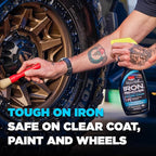 Stoner Car Care 92101 Iron Remover & Wheel Cleaner – Odorless Iron Fallout & Brake Dust Remover for Paint, Wheels & Glass – pH Balanced Rust Decontaminant – 1 Gallon