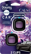 Febreze Car Vent Clip, Downy Calm Scent, 2 Count, 0.13 oz Total