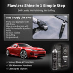 Magic Shield Diamond AI Coating – Graphene Liquid Self-Leveling Techology | Repairs & Protects | Last for 10 Years | High-Gloss Shine | Hydrophobic & Scratch-Resistant | for Car Paint, Headlights ONLY