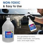 Rapid Remover Adhesive Remover 128 oz (1 Gallon) | Removes Most Adhesives in 30–60 Seconds | Safe Water-Soluble Formula | Cold Weather Ready | for Vinyl Wraps, Graphics, Decals, and Stripes