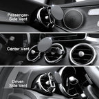 MagSafe Car Mount for Mercedes-Benz, Round Air Vent Holder with Strong Magnet, Compatible with Mercedes Benz GLC, C-Class, E-Class, A/B-Class, GLC/GLB/GLA/Sprinter, Mercedes Benz Accessories