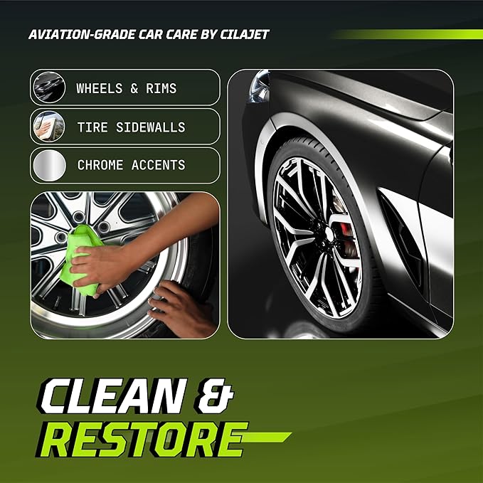 Care Wheel Cleaner, Car Cleaning Supplies, Auto Detailing Supplies, Removes Brake Dust, Grime, Safe for Various Wheel Finishes, 16 oz.