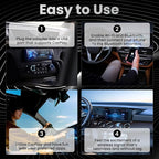 2026 Upgrade 3 in 1 Screen Mirroring for iOS Android Phone,Wired to Wireless Screen Mirroring Carplay Adapter for Car,Mirror Link Auto Adapter with 2.4/5Ghz WiFi & Bluetooth 5.0