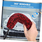 Cabilock 3pcs Wheel Brush for Car Detailing Soft Bristle Tire Cleaner Brushes for Easy Wheel Rim Cleaning