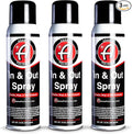 Adam's in & Out Spray (3 Pack) - Interior & Exterior Car Detail Spray for Plastics, Rubber & Vinyl, Fast Coverage, Streak-Free Finish