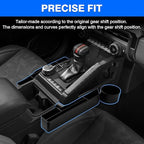 Autorder Gear Shift Organizer for Toyota Tacoma 2024-2026/4Runner 2025-2026 Accessories Center Console Organizer Removable Cup Holder Gear Shift Inser