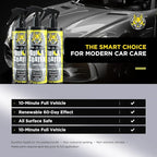Ceramic Spray Coating for Cars, RV, Motorcycle, Boat - Hydrophobic Sealant & Wax - Quick Detailer for Extreme Gloss on Paint, Wheels, Trim - Safe on Chrome, Plastic, Vinyl - 9.1 fl oz