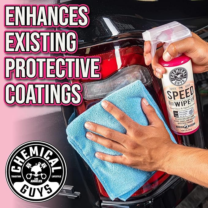 Chemical Guys Starter Car Care & Cleaning Kit, 7-Piece Detailing Car Wash Kit with 6 Premium 16 oz Care Chemicals and Accessories for Washing, Waxing, and Interior Cleaning
