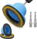 6" Wheel Hub Resurfacing Kit with Drill Adapter, Tire Change, Quick Rust Removal for Lug Studs and Rotors, Automotive Maintenance Tool(2set)