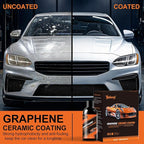 Graphene Ceramic Coating (50ml) - 20H Professional Top Coat Kit. Heavy Duty Paint Sealant, Hydrophobic & High Gloss Shine, 10+ Yrs Long-Lasting Protection. Apply After Car Wash & Paint Correction.