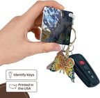 3dRose, Images of a car wash in action from inside the car made metal, Key Chain