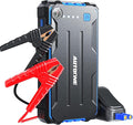 AUTOONE 4000A Car Jump Starter, Battery Jumper Starter Portable for Compact Car Up to 10.0L Gas and 8.0L Diesel Engine Jump Box with Jumper Cables, USB Output and LED Light
