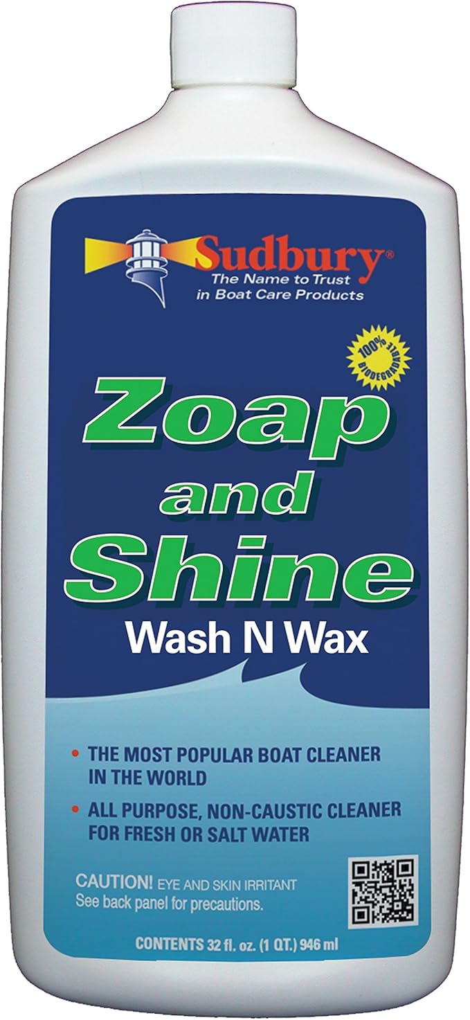 SUDBURY 809Q Zoap N Shine Wash and Wax (Quart)