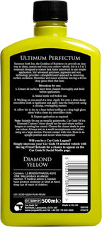 Car Gods Iris Custom Color Yellow 3-in-1 Polish Wax Color Restorer & Scratch Remover, 16 Colors Available, 17 Fl Oz