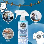 Chemical Guys Tangled Sheets Fresh Linen Scent Air Freshener Spray and Odor Eliminator, Clean Fabric Inspired Spray for Home, Office, Bathroom, Dorm, and Car Interior - 4 Fl Oz