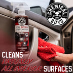 Chemical Guys Total Interior Cleaner & Protectant (Safe on Dash, Leather, Vinyl, Plastics, Trim, Glass, Fabric & More), 32 fl oz - Black Cherry Scent