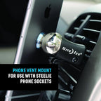 Nite Ize Steelie Vent Mount - Additional Car Vent Mount for Cell Phones - Compatible Phone Accessories for Steelie Magnetic Phone Mounting System