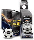 Soccer Car Air Freshener by HookUp - 25 Pack - Black Gold Scent (Extra Strong) | Unique Soccer Gift for Players, Coach, Fans | Hanging Car Accessory with Long Lasting Fresheners Smell
