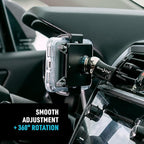 Nite Ize Steelie Vent Kit - Magnetic Cell Phone Holder for Car Vents - Phone Mount - Squeeze