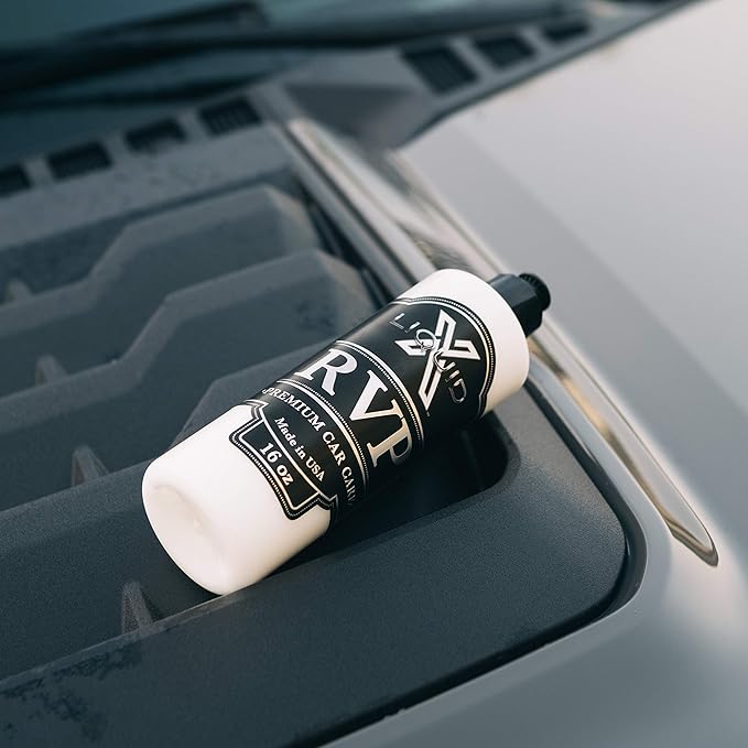Liquid X R.V.P. - Premium Tire Dressing for any Rubber, Vinyl & Plastic - Leaves a Non Greasy, Satin Finish - Dress All & Add UV Protection (16 oz)