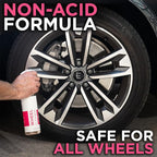 ESOTERIC Wheel Cleaner, Effective Iron Removing Wheel Cleaner, Safe & Versatile Brake Cleaner for Alloy, Chrome, Aluminum, Steel Wheels, Iron Remover, Best Car Detailing Supplies