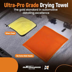 maXpeedingrods Drying Towels Car Detailing for Cars Trucks SUVs RVs and Motorcycles 36" x 30", 1200GSM Microfiber Car Drying Towel, Super-Absorbent, Streak-Free, Scratch-Free, No Water Spots