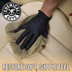 Chemical Guys Colorless and Odorless Leather Cleaner - Safe for Natural, Synthetic, Faux, and Pleather, Car Interior Cleaner, Safe for Furniture, Boots, Apparel, & More - 16 oz