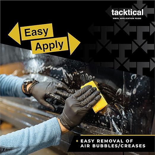 VViViD Tacktical 2 in 1 Application Fluid for Vinyl Wraps, Decals, Stickers, and Window Tint with Spray Head - 16oz (473ml)