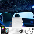 CHINLY 570pcs Starlight Headliner Kit,Twinkle Star Lights for Car Ceiling,APP Star Light Headliner Kit,Music Mode Starlights Headliner Kit,Fiber Optic Lights Star Light, (0.03in+0.04in+0.06in)*9.8ft