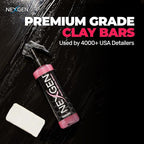 Nexgen Premium Ceramic Clay Bar Kit – 5 Piece Professional-Grade Car Cleaning Kit with Ceramic Spray & Quick Detailer – On-the-Go Car Detailing – Ideal for Cars, Trucks, Boats & More