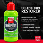 Griot's Garage Ceramic Trim Restorer for Car Detailing, Ceramic-Infused Coating for Exterior and Interior Plastics, Vinyl, and More, 10944, 16oz