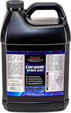 Jescar Ceramic Spray Wax - 128oz | High-Gloss Shine, Long-Lasting Protection, Easy Application, Hydrophobic coating for Cars, Motorcycle, RV's, Streak Free Finish.