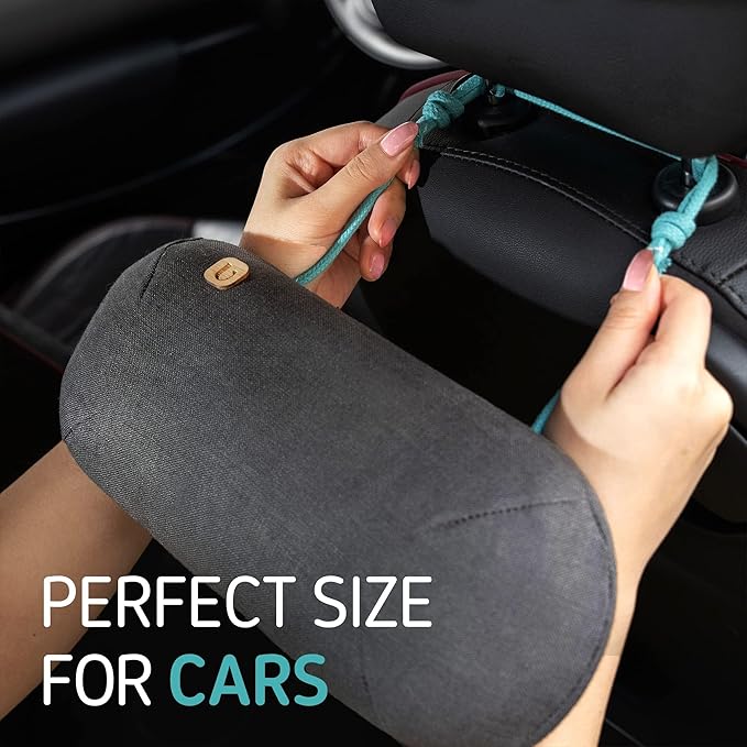 PURGGO Car Air Freshener - Lasts 365+ Days - No Chemicals - 100% Activated Bamboo Charcoal - No Fragrance Deodorizer, Auto Odor Eliminator - Absorb Smoke Smell [2Pk]
